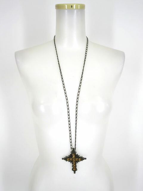 楽天市場】【中古】Moi-meme-Moitie / イエロージュエル十字架