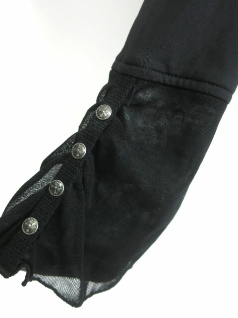 楽天市場】Ozz Croce / スチームパンク柄切替ハイネック長袖カットソー