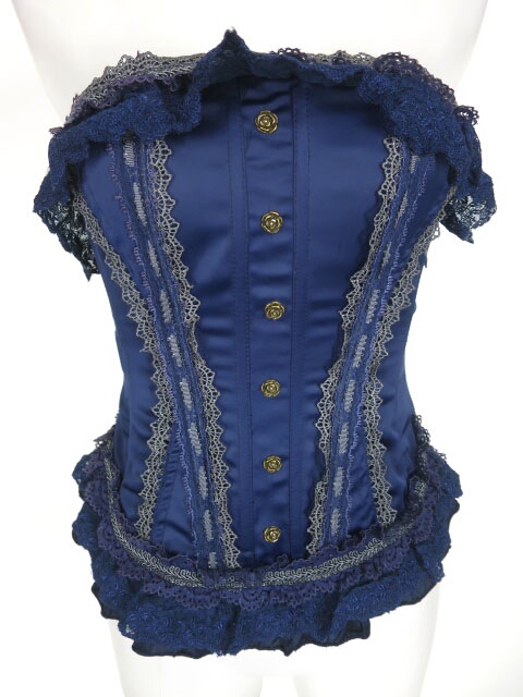 楽天市場】【中古】OZZ ONESTE / レース付きサテンコルセット