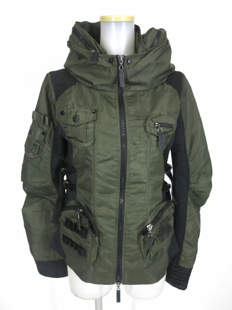 楽天市場】【中古】Qutie Frash / ミリタリーブルゾン キューティー