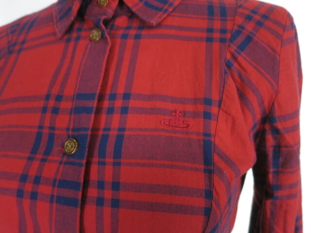 楽天市場】【中古】Vivienne Westwood RED LABEL / チェック柄シャツ
