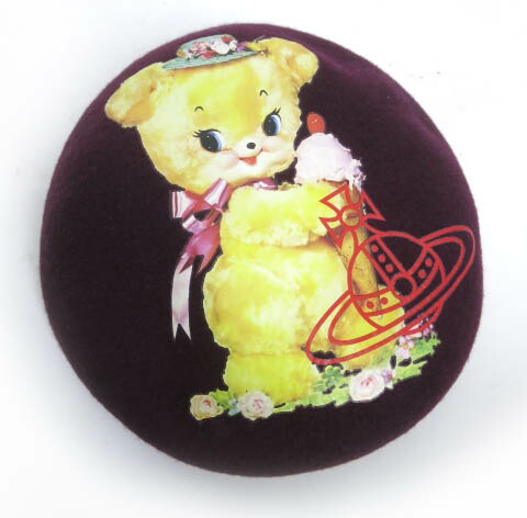 楽天市場】【中古】 Vivienne Westwood / クリーピーベア ベレー帽
