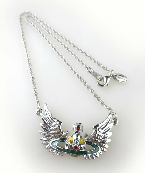 楽天市場】【中古】 Vivienne Westwood / ウイングオーブネックレス