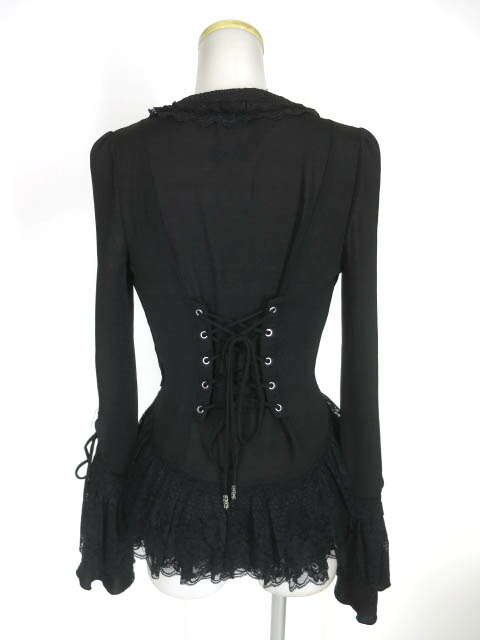 楽天市場】OZZ ANGELO / レース付きニットボレロ オッズオン オッズ