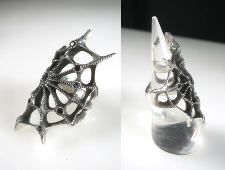 JeanPaul GAULTIER スパイダー チャーム付きリング Jean Paul Gaultier