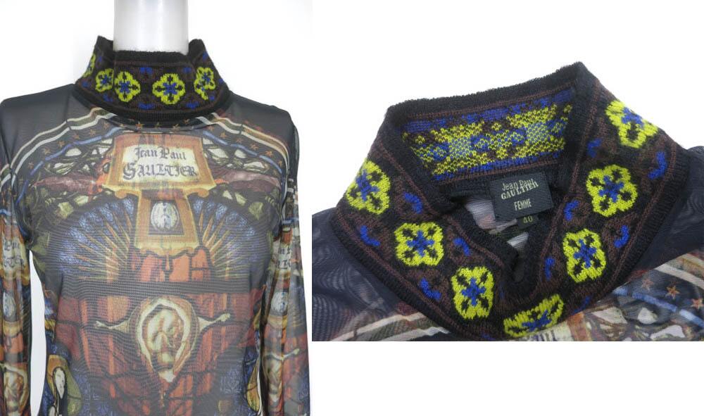 楽天市場】【中古】 Jean Paul GAULTIER FEMME / ステンドグラス柄