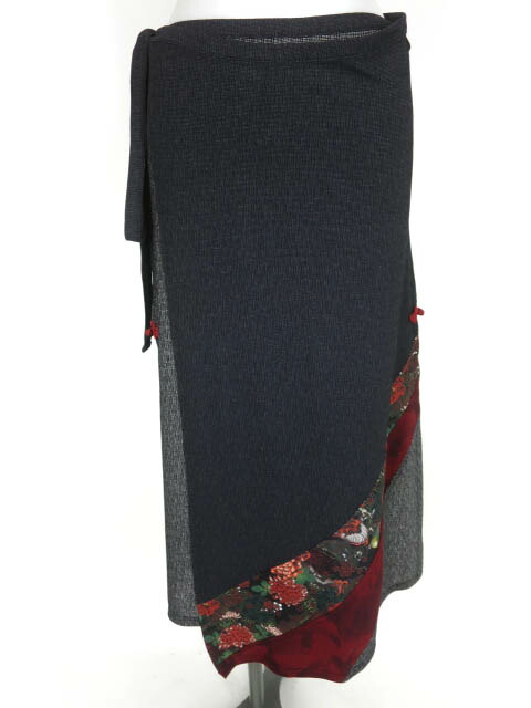 楽天市場】【中古】 Qutie Frash / 龍プリント ラップスカート