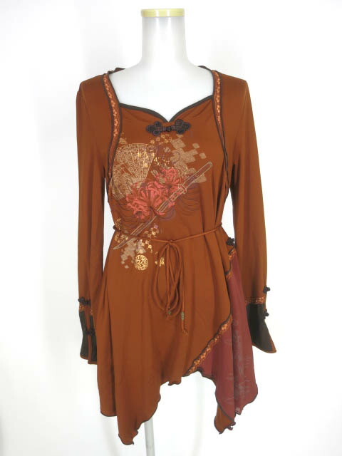 楽天市場】OZZ ONESTE / 和チャイナチュニックワンピース オッズオン