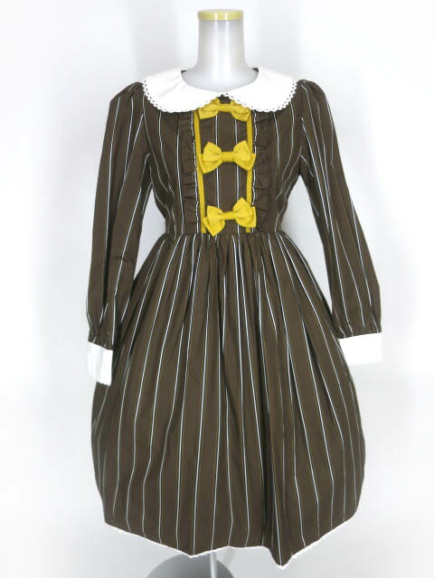 楽天市場】ALICE and the PIRATES / チュロスストライプワンピース