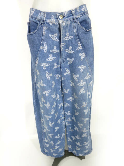 楽天市場】【中古】 Vivienne Westwood / オーブ柄デニムパンツ