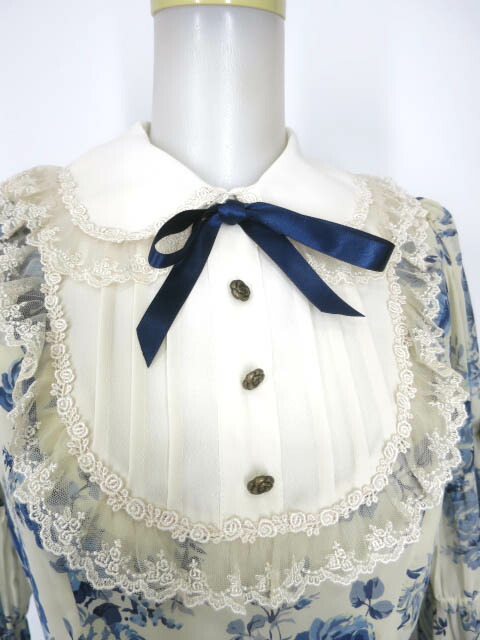 楽天市場】【中古】 Innocent World / ローズシフォン丸衿ドレス