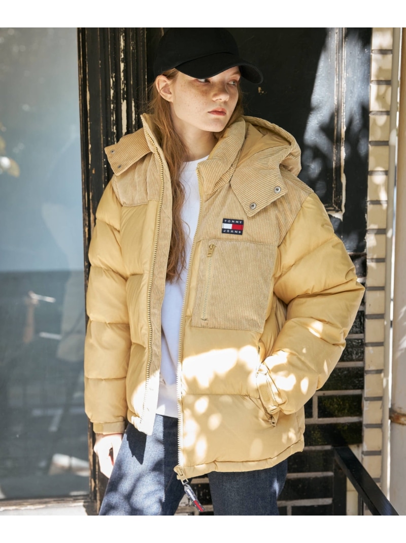 楽天市場】【SALE／60%OFF】コーデュロイミックスパッファダウン