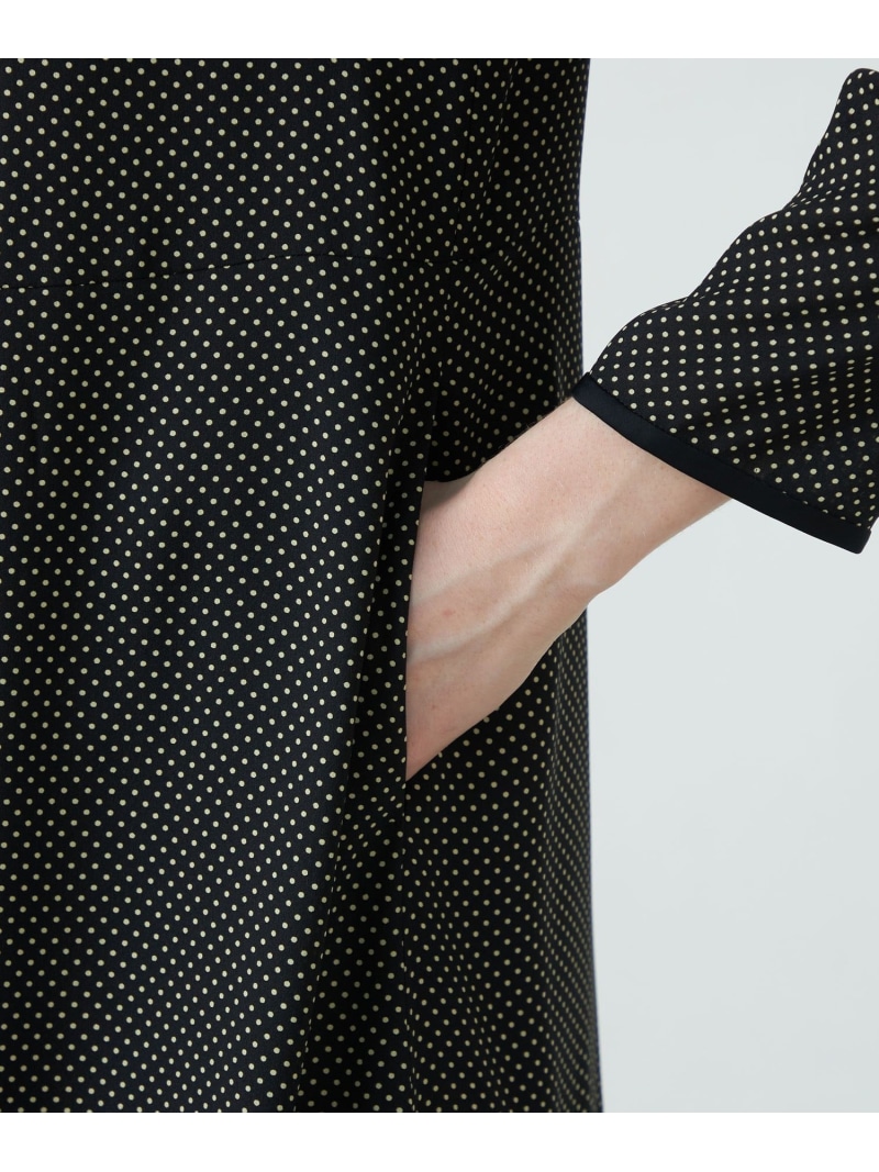 楽天市場】【SALE／40%OFF】ミニドットプリント フレアギャザー