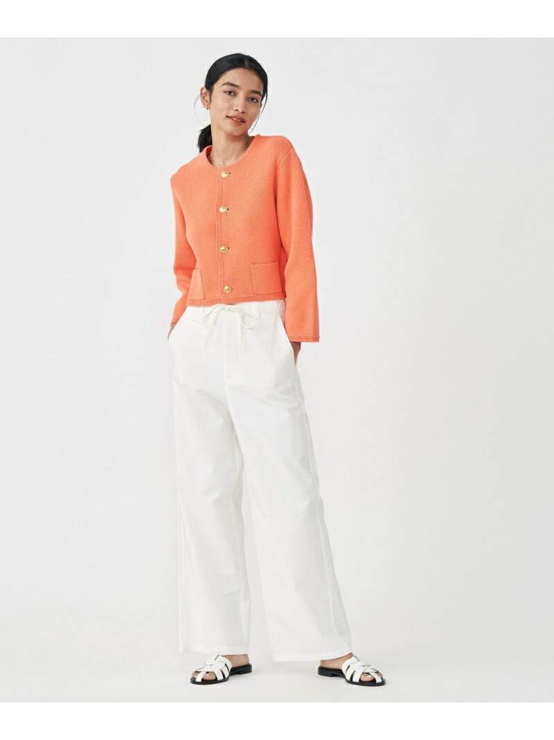 楽天市場】【SALE／40%OFF】ハーフミラノリブ クロップドカーディガン