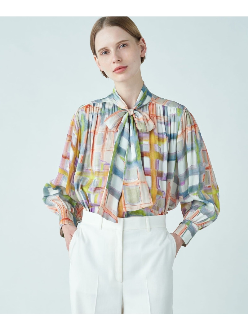 楽天市場】【SALE／40%OFF】スタックチェックプリント ワイドボウタイ