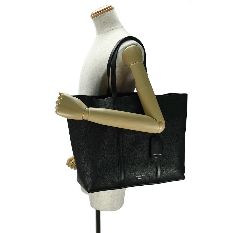 楽天市場】HYKE×CHACOLI ハイク チャコリ トートバッグ ブラック 黒