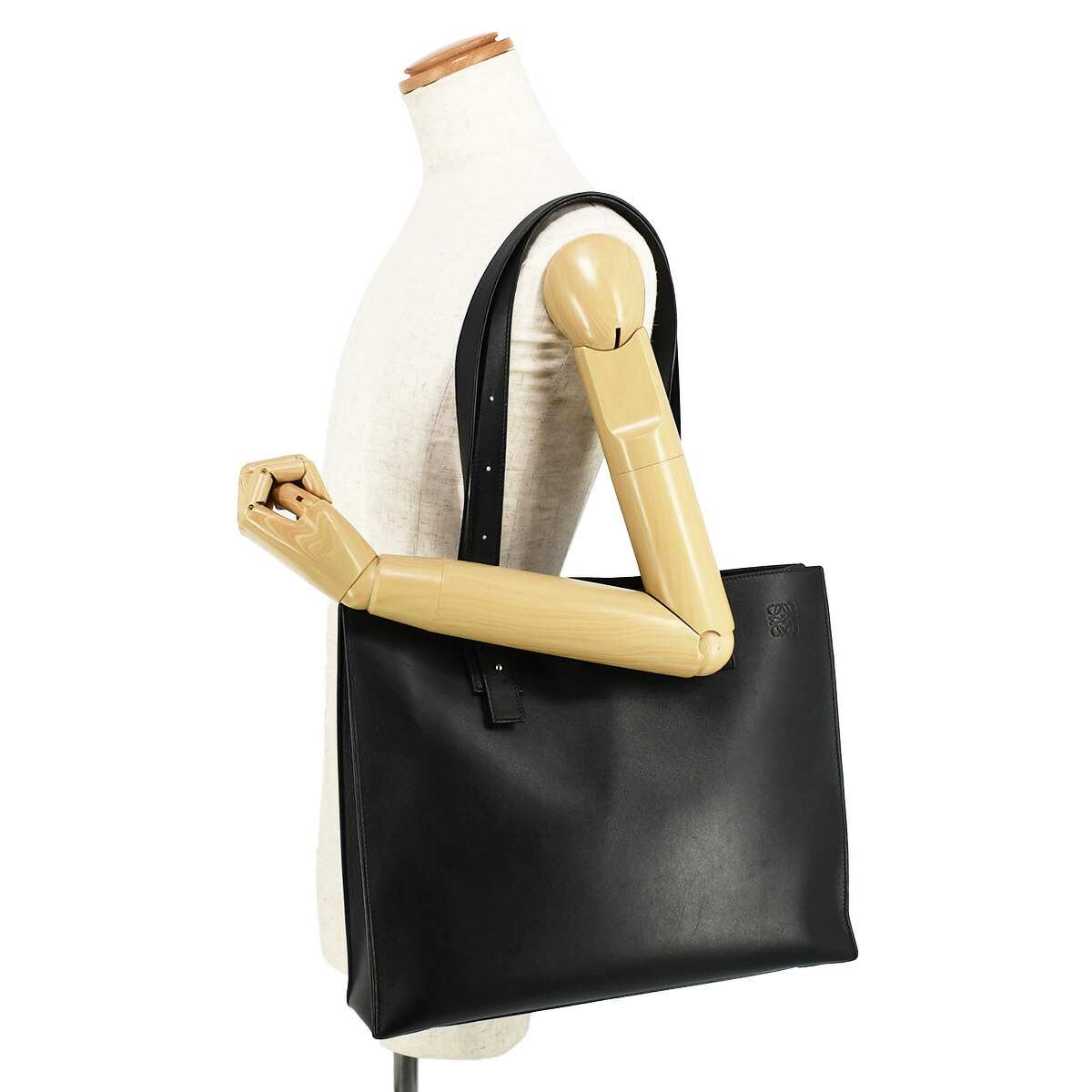 楽天市場】ロエベ LOEWE バックル ホリゾンタル トートバッグ