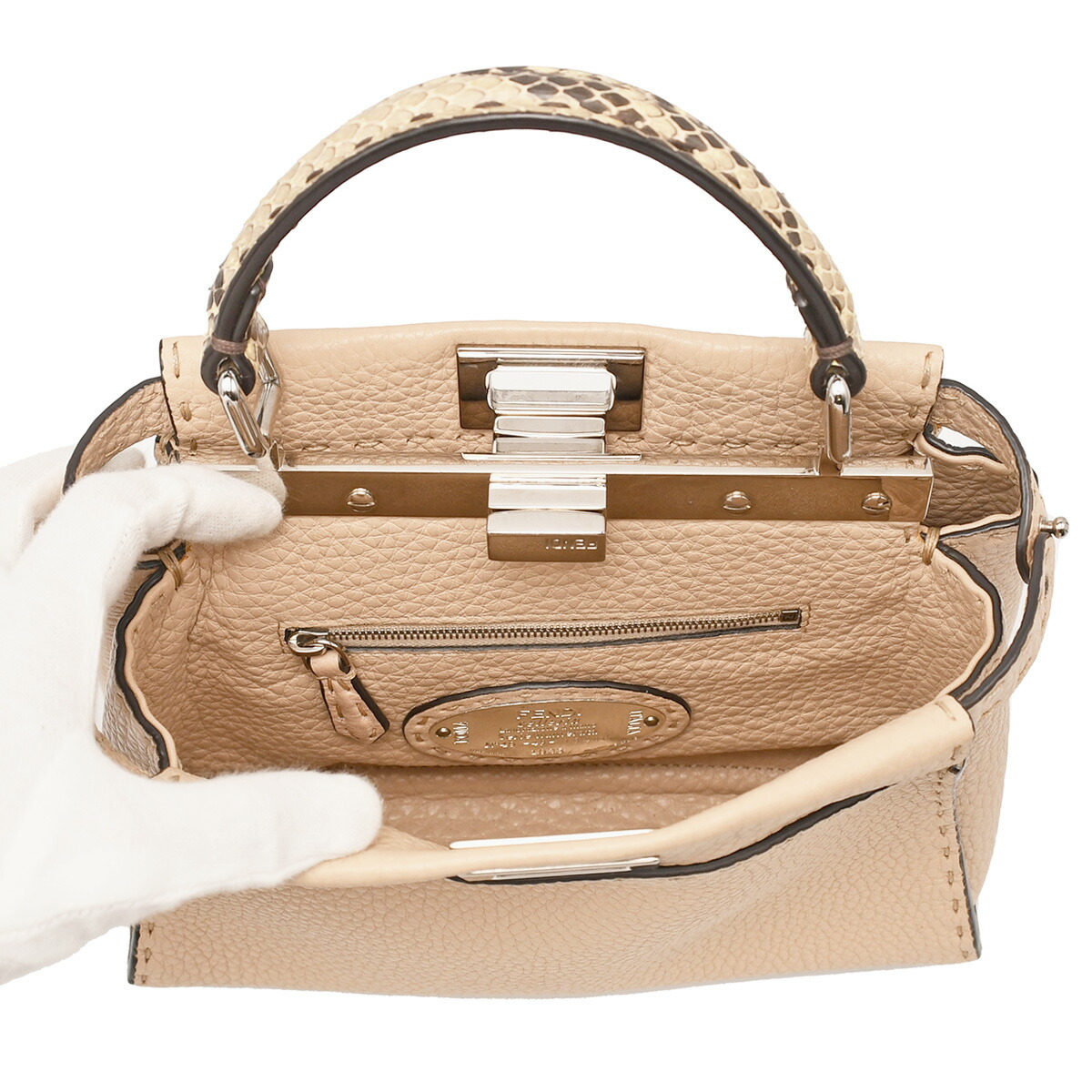 楽天市場】フェンディ FENDI ピーカブー ミニ 2way ハンドバッグ