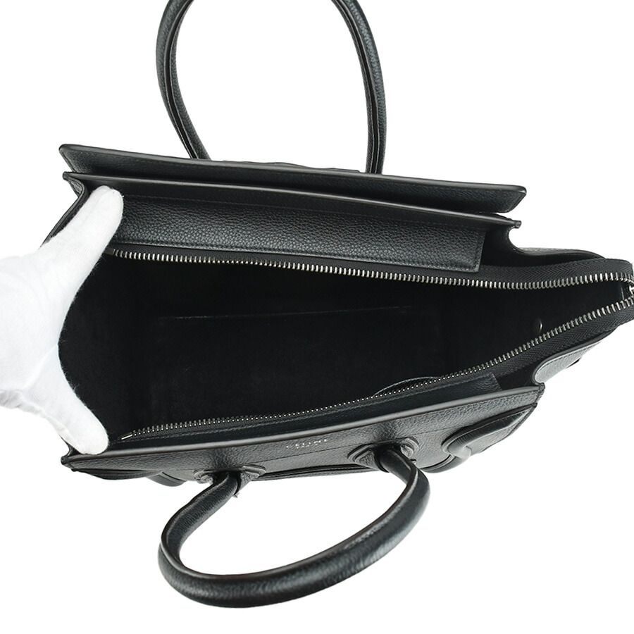 楽天市場】セリーヌ CELINE ラゲージ マイクロショッパー ハンドバッグ