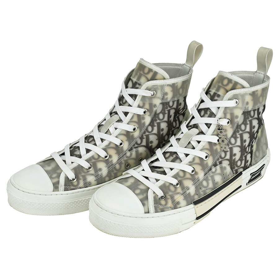 楽天市場】ディオール DIOR スニーカー ハイカット オブリーク