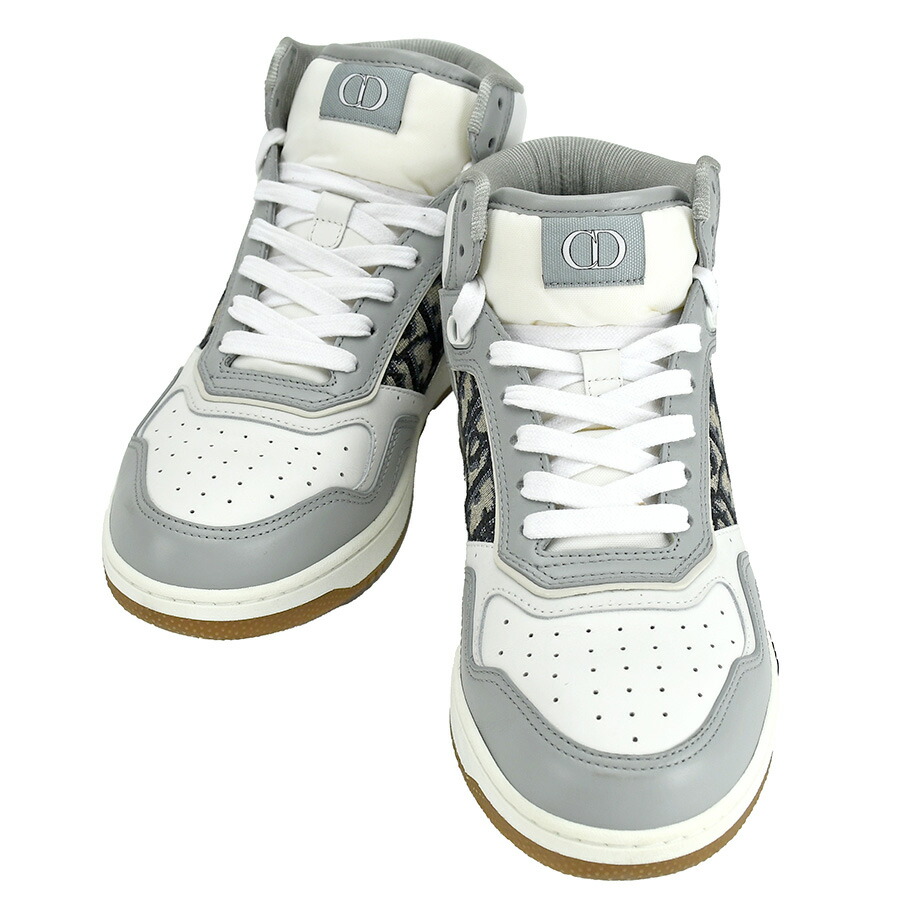 楽天市場】ディオール DIOR B27 ミッドトップ スニーカー オブリーク