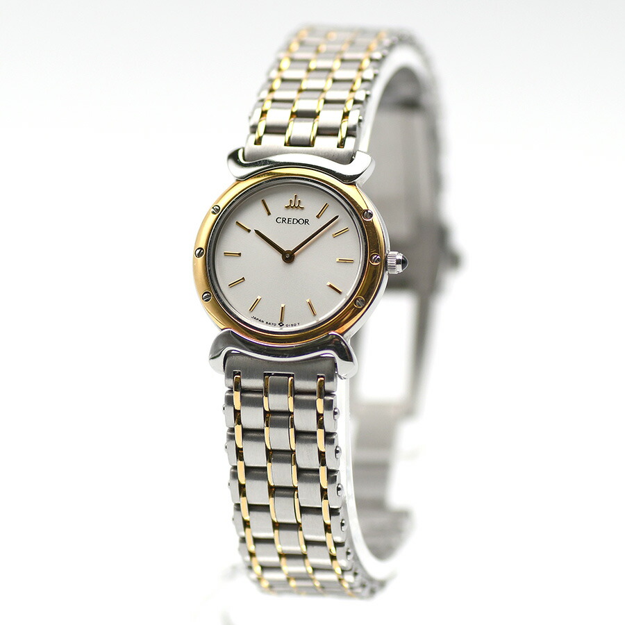 楽天市場】SEIKO セイコー CREDOR クレドール 5A70-0040 クォーツ SS
