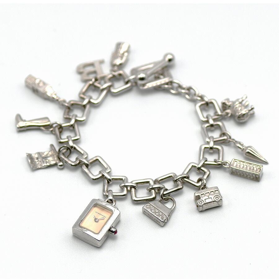 楽天市場】バーバリー BURBERRY シグネチャー チャーム ブレスレット