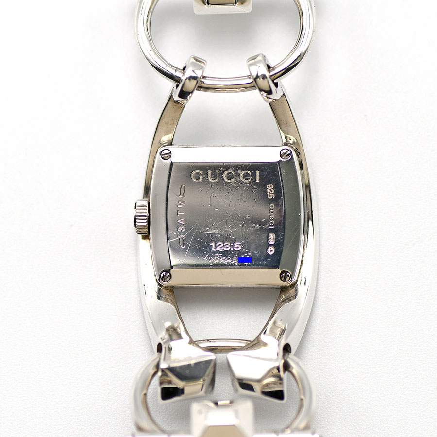 楽天市場】グッチ GUCCI キオド 123.5 クォーツ SV925 シェル文字盤 3P