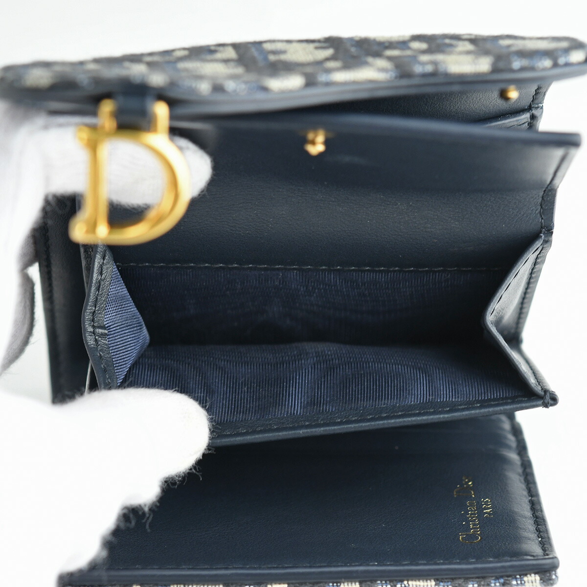 楽天市場】ディオール Christian Dior サドル ナンフェア ウォレット