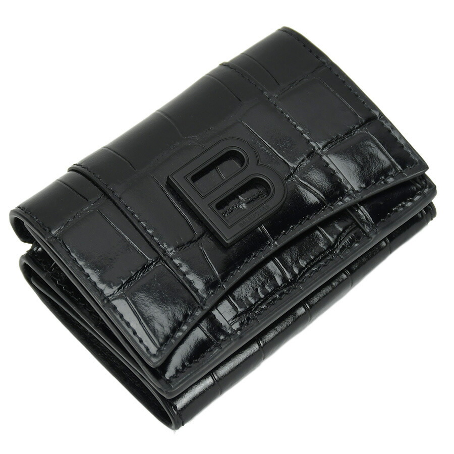 楽天市場】バレンシアガ BALENCIAGA アワーグラス 三つ折り財布 600212