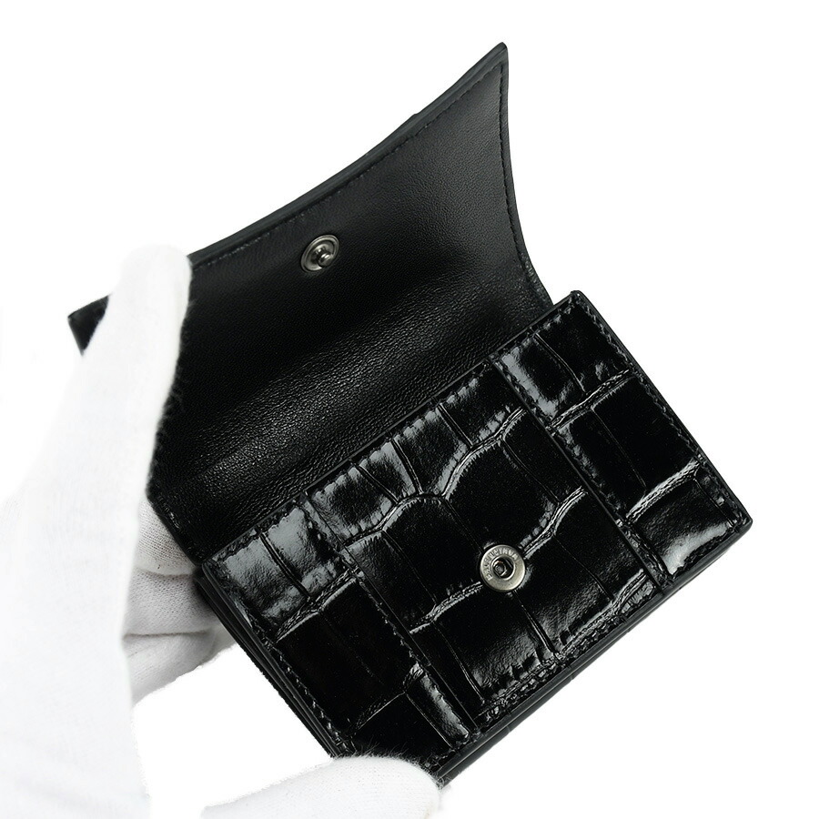楽天市場】バレンシアガ BALENCIAGA アワーグラス 三つ折り財布 600212