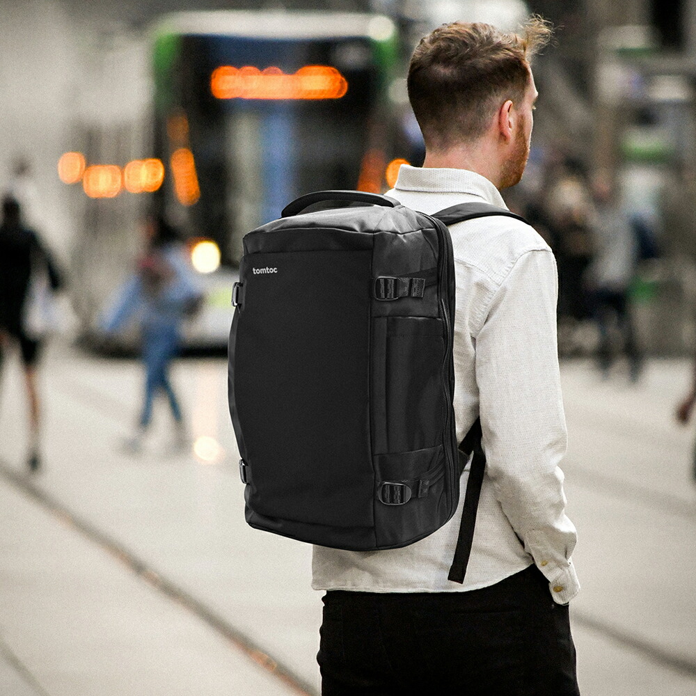 楽天市場】tomtoc 旅行 リュック 大容量 40L 機内持ち込み ビジネス