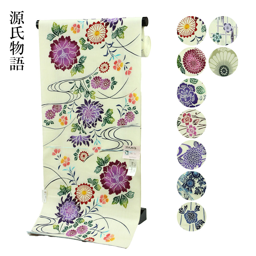 楽天市場】[送料無料]浴衣(ゆかたyukata) 源氏物語浴衣(ゆかた) 紅型調