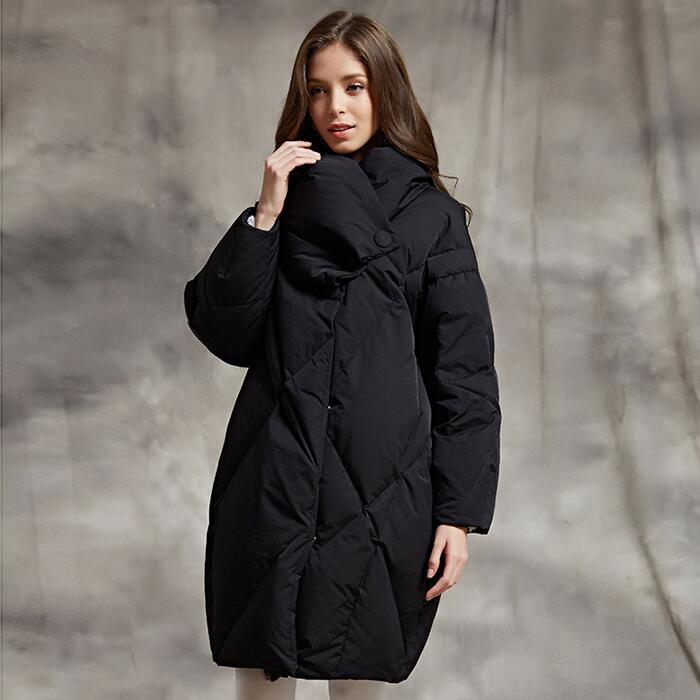 楽天市場】カシュクールダウンコート ロングダウンコート レディース