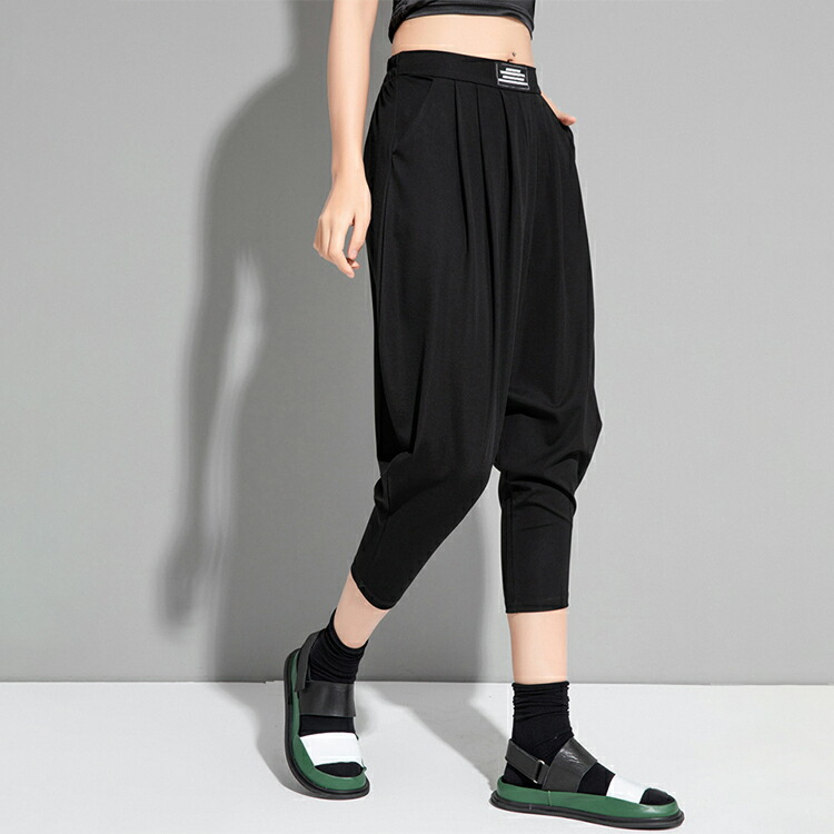 楽天市場】62%OFF! サルエルパンツ ジョガーパンツ レディース 夏7分