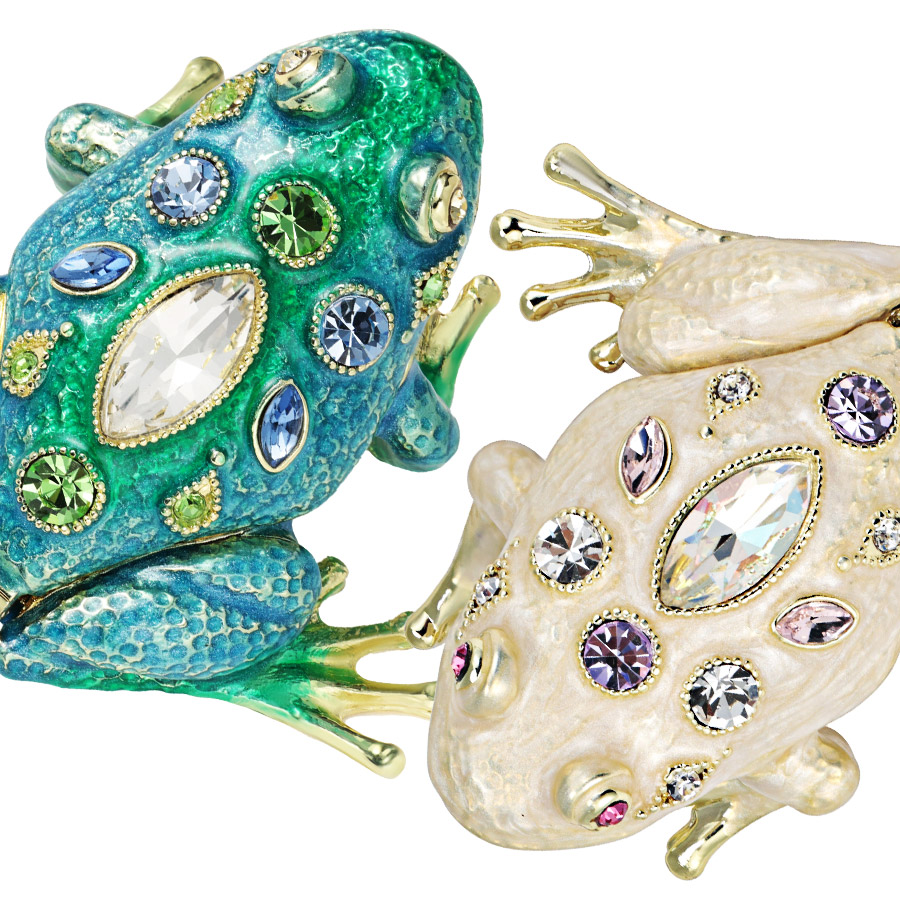 楽天市場】【正規品】ジュエルフロッグ トカゲ（エメラルドグリーン