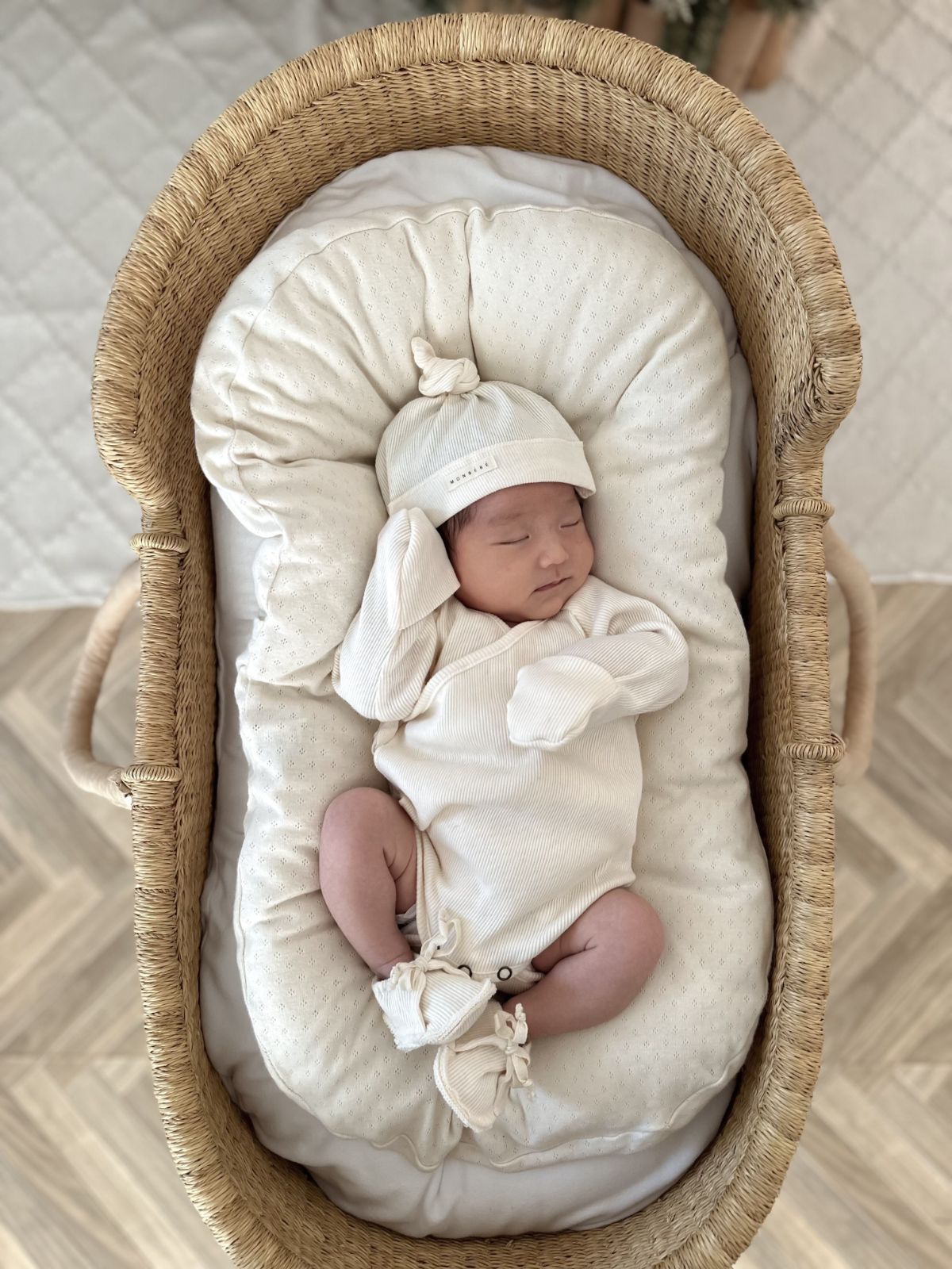 楽天市場】monbebe / new born set ベビー服 赤ちゃん 服 退院着 お