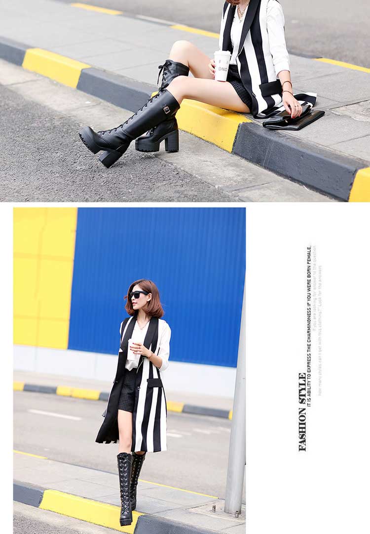 楽天市場】ロングブーツ レディース シューズ ブーツ 厚底 ストーム