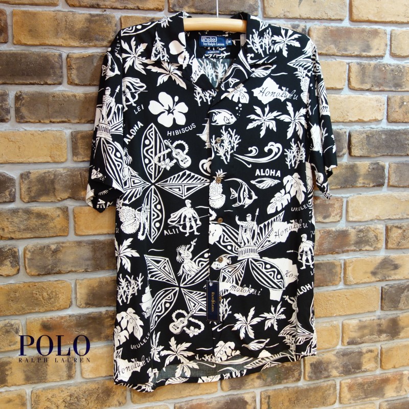 楽天市場】Polo Ralph Lauren ハワイアロハシャツ ポロラルフローレン