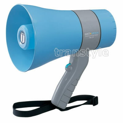 楽天市場】ユニペックス メガホン 拡声器 TR-215A 防滴形 防じん・防水