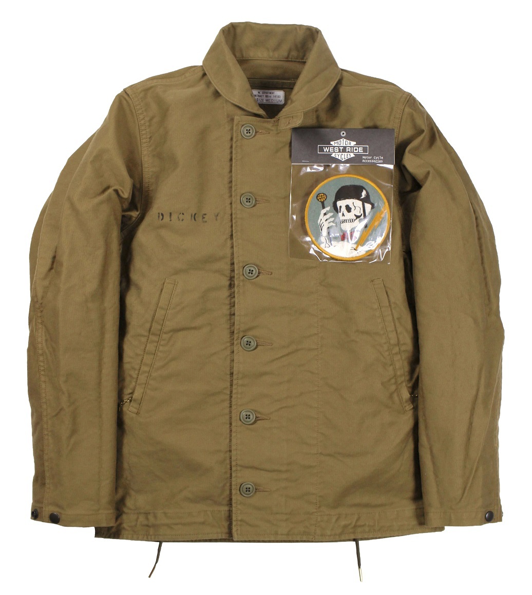 楽天市場】WESTRIDE [-LIGHT DECK JACKET- OLV size.36,38,40,42,44