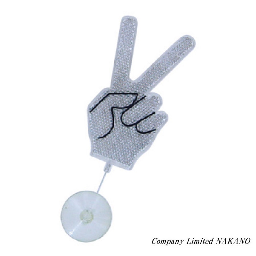 楽天市場】トラック用 バイバイハンド ピース カラー選択 反射板効果