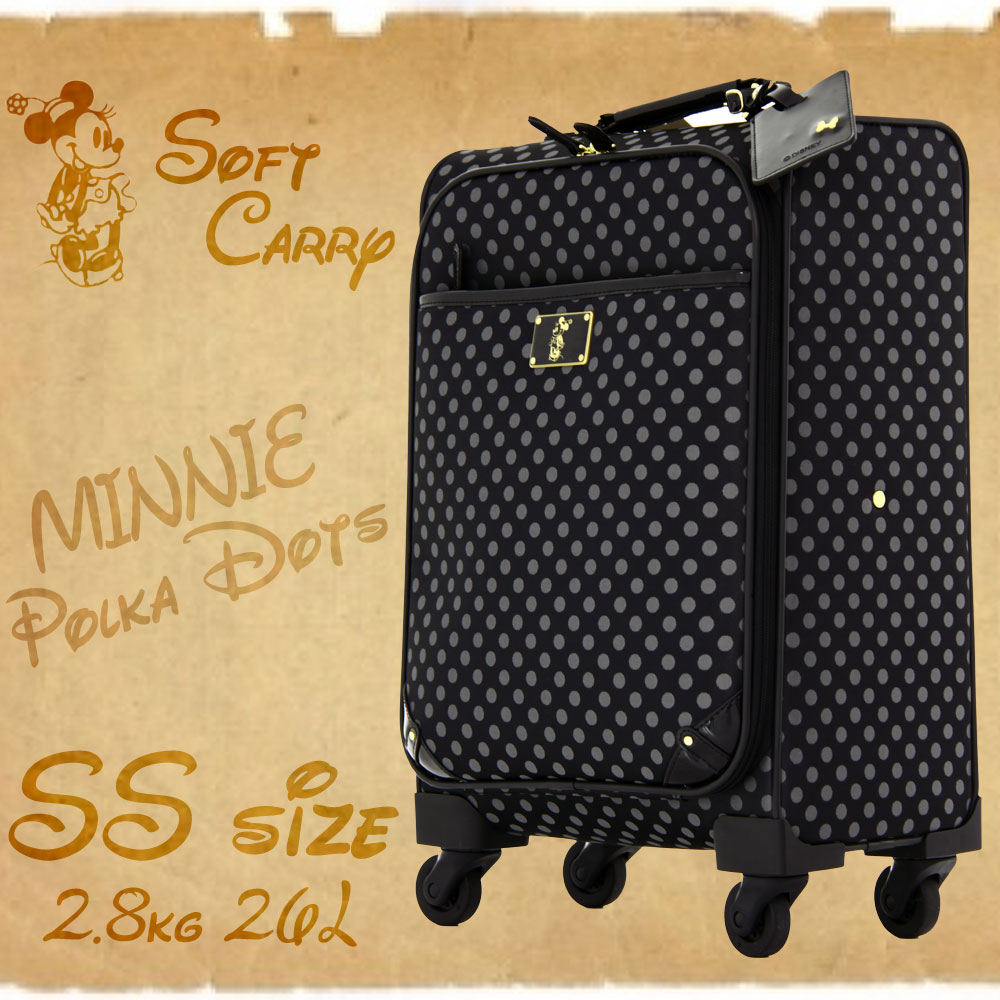 楽天市場】アウトレット ディズニー かわいい ミニー ソフトキャリー