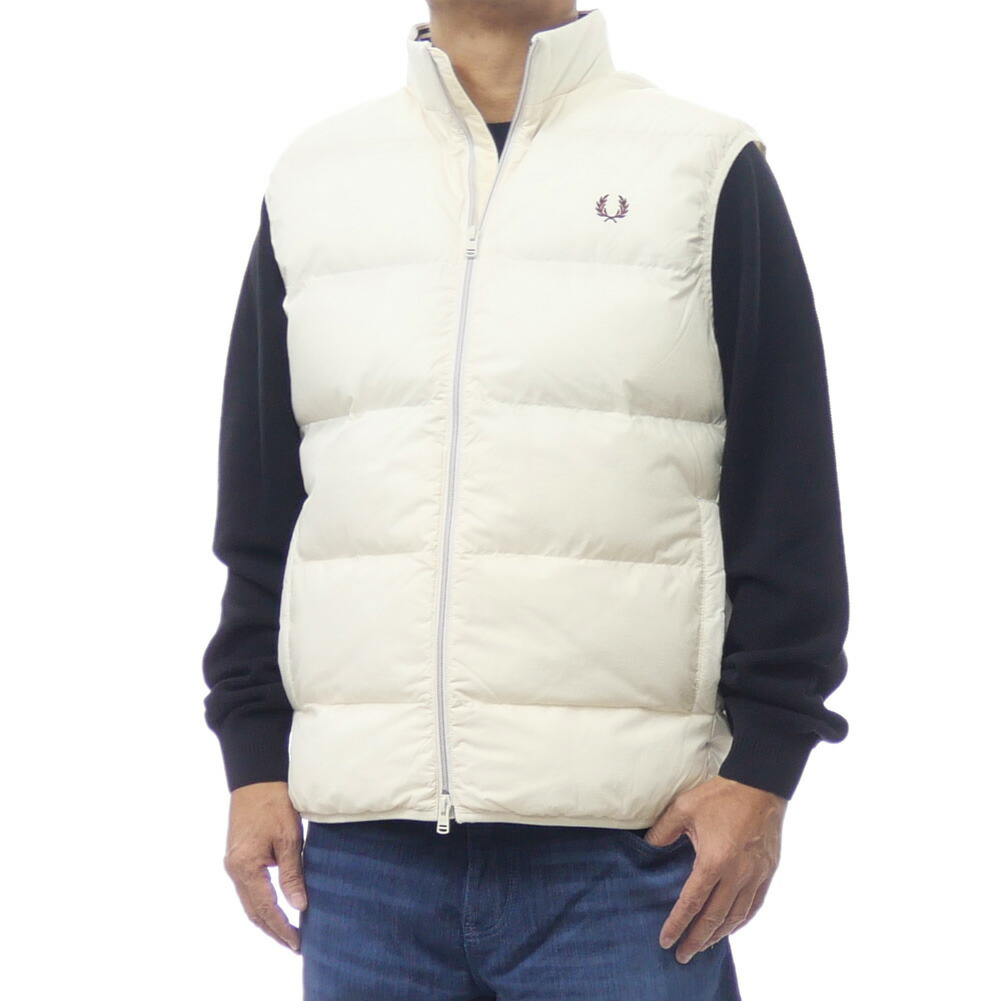 楽天市場】FRED PERRY フレッドペリー 中綿 ベスト J8522 INSULATED
