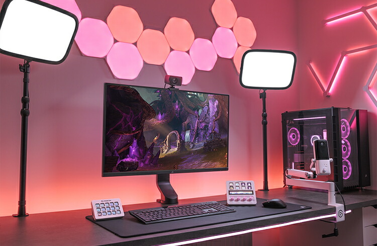 楽天市場】Elgato Wave Mic Arm LP ホワイト 薄型デザインマイクアーム