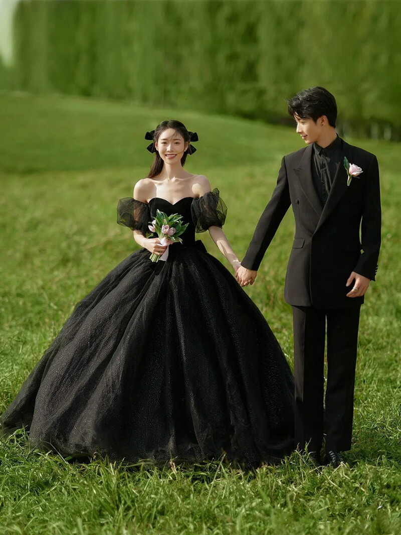 楽天市場】ウエディングドレス ブラック 格安 ウェディングドレス 黒