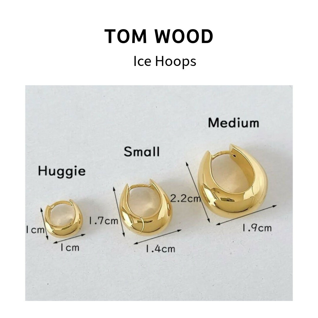 楽天市場】トムウッド TOMWOOD 100512 Ice Hoop Medium Gold アイス
