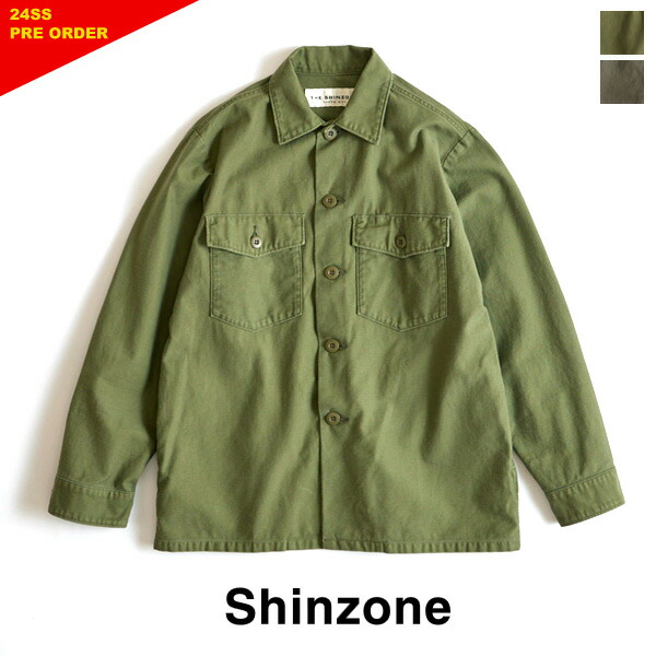 楽天市場】【24SS】THE SHINZONE シンゾーン UTILITY SHIRTS