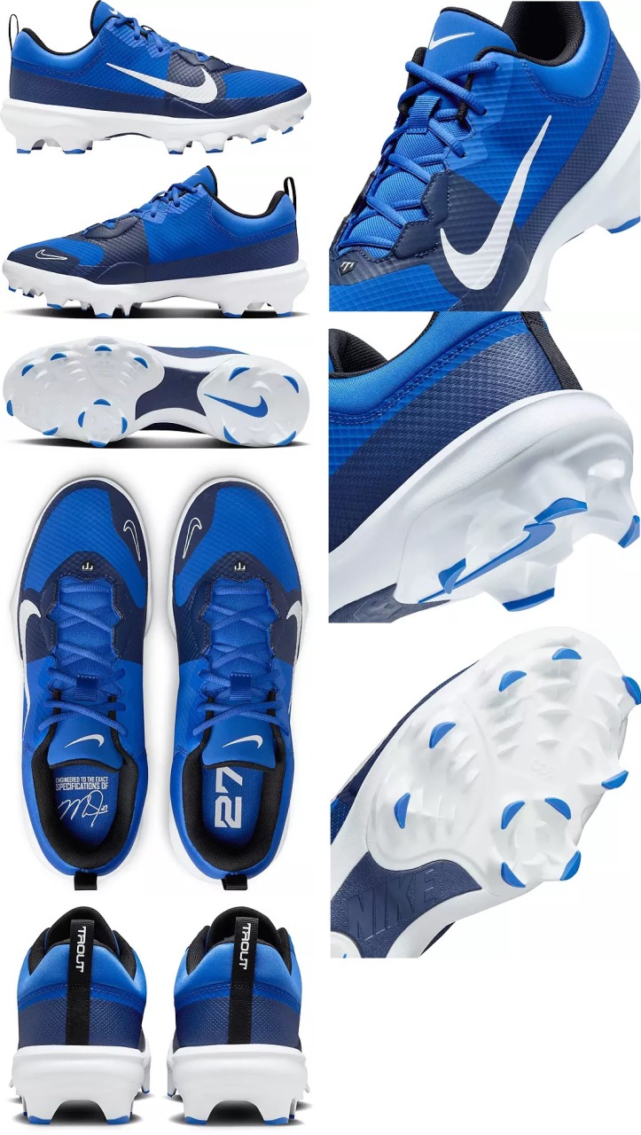 楽天市場】スパイク 野球 ポイント 黒 軽量 ネイビー つま先保護 NIKE