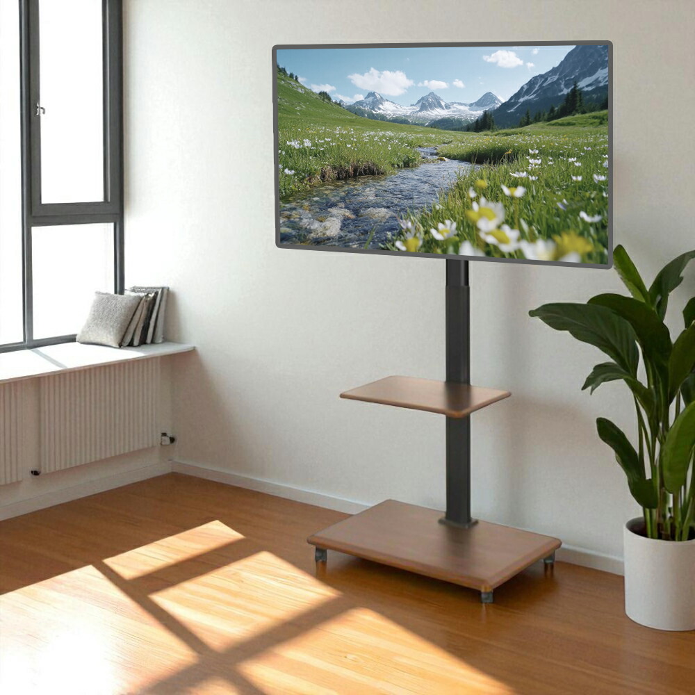 楽天市場】【キャスター付き】テレビスタンド キャスター付き テレビ台